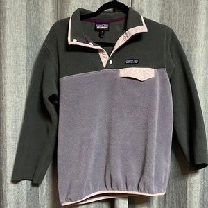Patagonia synchilla pull over jacket, small